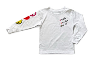 Kids graphic tees, kids tees, tees for kids, toddler tee, toddler tees, kids fashion, fashion for kids, kids valentine's day tees, kids valentines, galentines day, love over hate, love wins